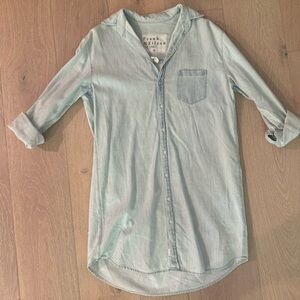 Light Blue Button-Up Shirt